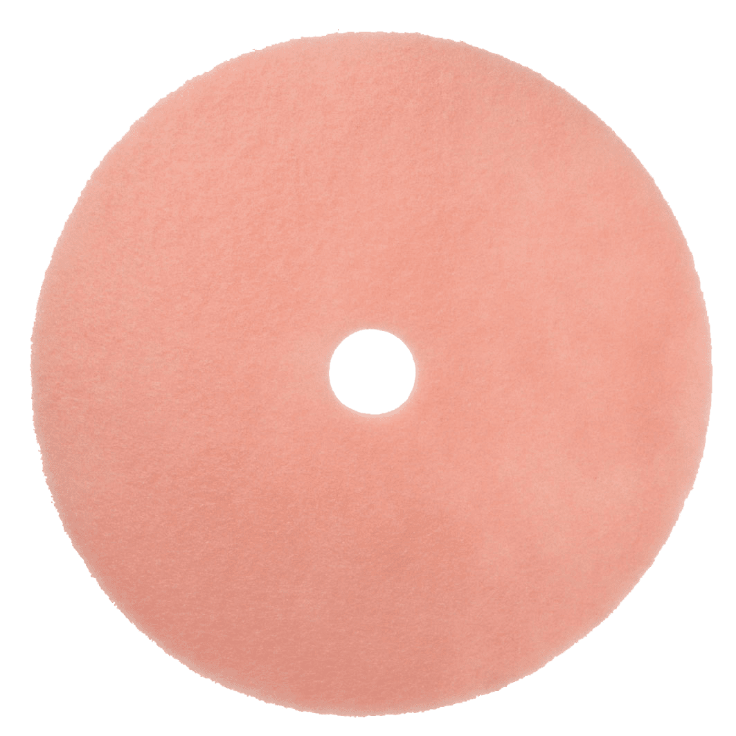 Disco de limpeza e polimento com borracha 3M™ Scotch-Brite™ Rosa - Discos de limpeza de piso