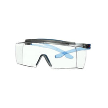 Óculos 3M™ SecureFit™ 3700, hastes azuis, protetor de sobrancelha, revestimento antiembaçante Scotchgard™ (K&N), lente transparente, SF3701XSGAF-BLU-EU, 20 por pacote | Pacote (1 peça)