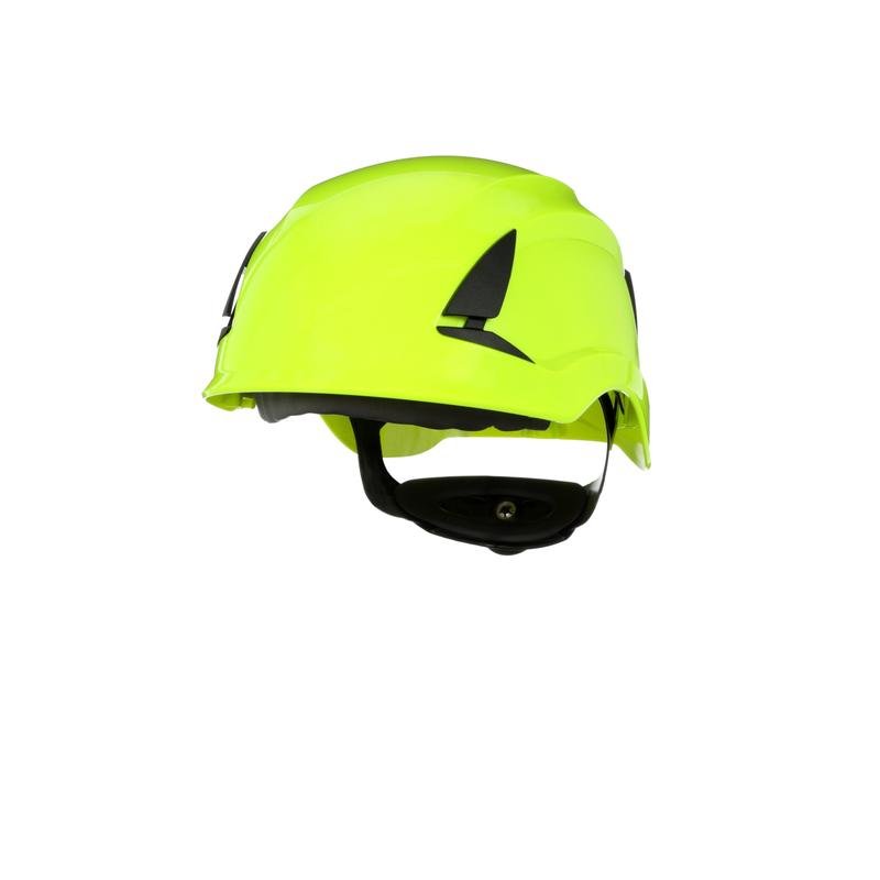 Capacete 3M™ SecureFit™ X5500, Não Ventilado, CE, Verde Neon, X5514NVE-CE | Pacote (1 peça)