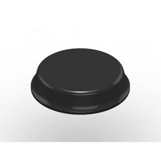 3M™ Bumpon™ SJ5744 Amortecedor Elástico, Preto, 19,1 x 4,1 mm, Borracha Natural Adesiva R-30 | Pacote (1 peça)
