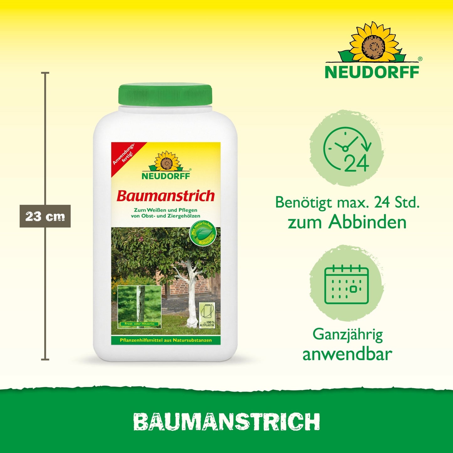 Tinta orgânica para árvores