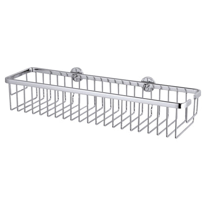 tesa ALUXX Duschkorb ohne Bohren, 45cm breit, inkl. Klebelösung