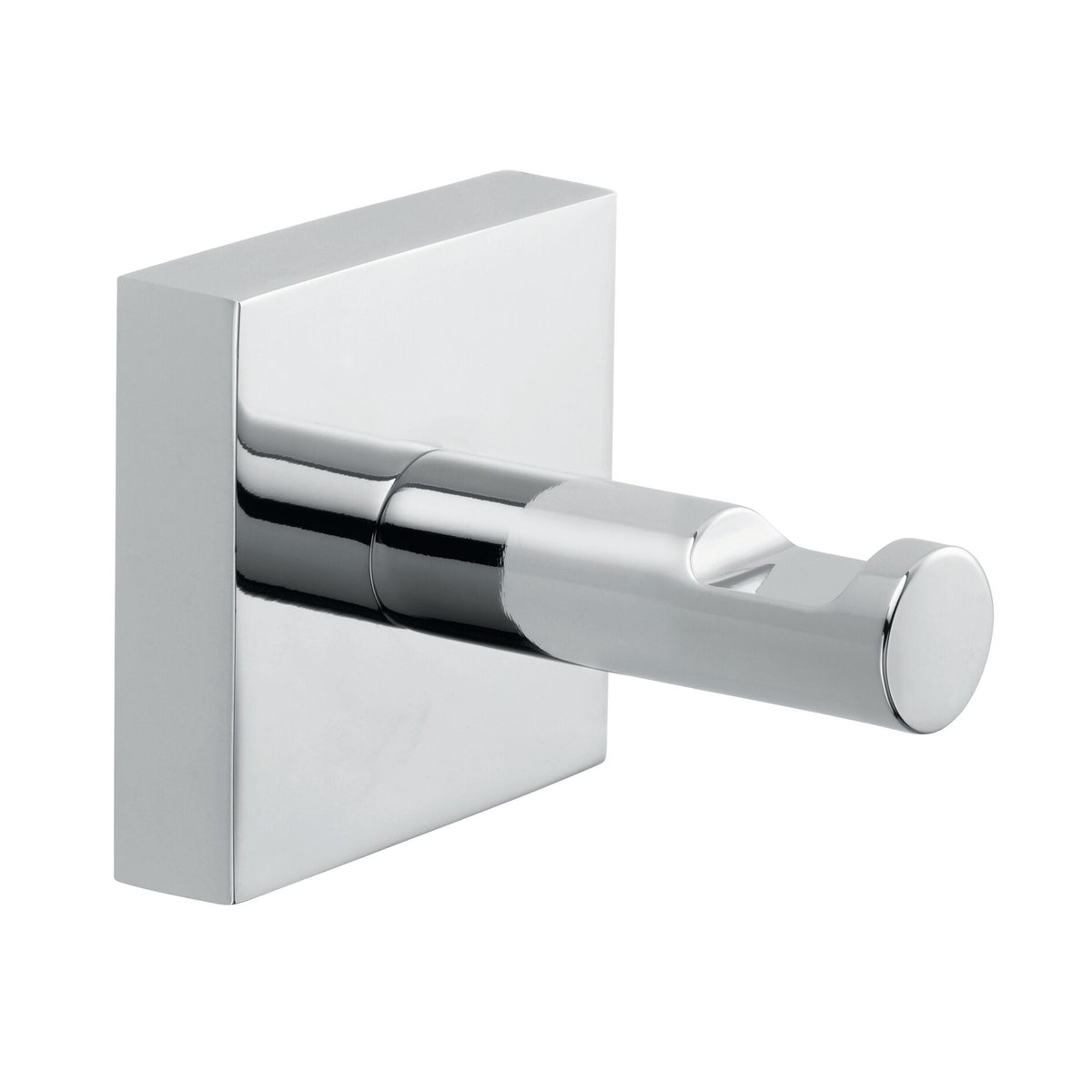 tesa Ekkro Garderobenhaken, verchromt, inkl. Klebelösung