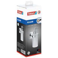 Dispensador de sabonete tesa Klaam Design, cromado, incluindo solução adesiva