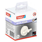 tesa MOON WHITE Bademantelhaken, weiß matt, inkl. Klebelösung