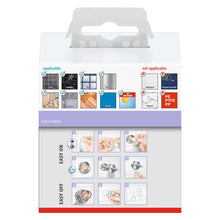 tesa MOON WHITE Bademantelhaken, weiß matt, inkl. Klebelösung