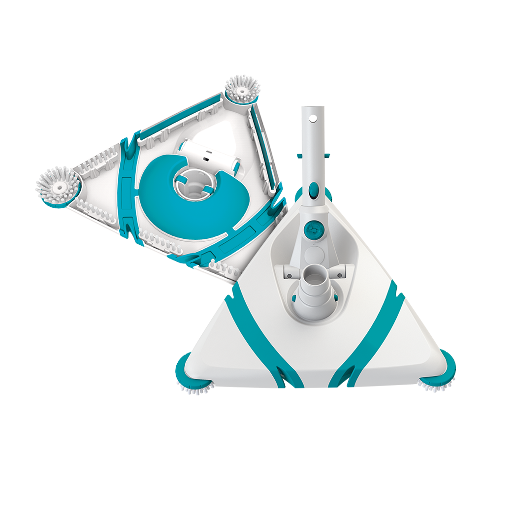 Cabeça de aspiração de piso BAYROL triangular | Pacote (1 peça)