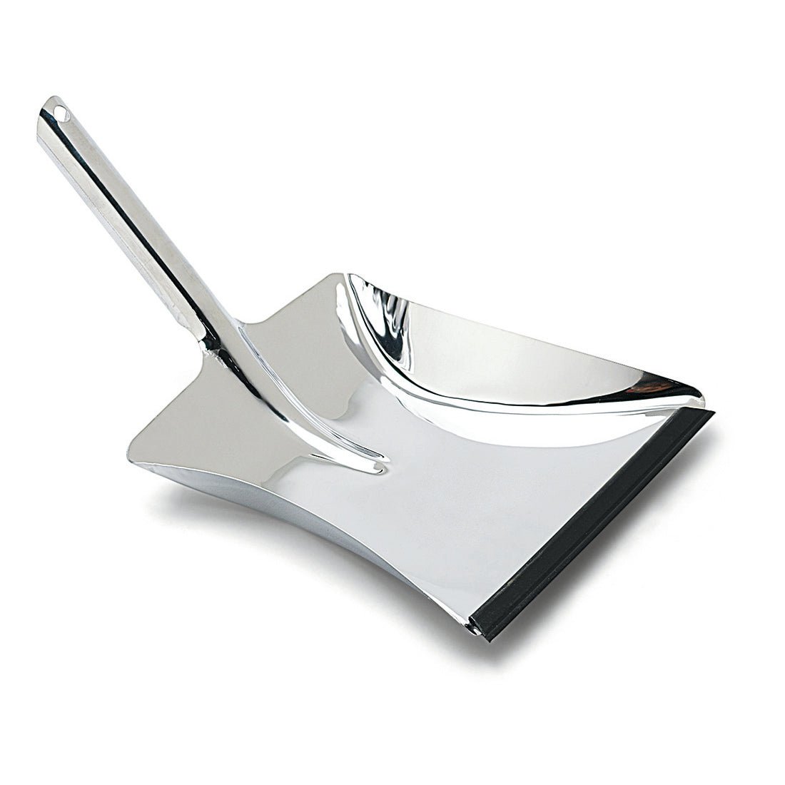 A pá de lixo Nölle Profi Brush, 38x24 cm, de aço inoxidável com lábio (1 peça) da Nölle Profi Brush Bürsten- & Pinseltechnik e.K., é ideal para varrer eficientemente a sujeira.