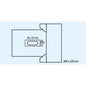 FD PP abdômen/vértebras Pano sk 260x320* 9x22* trama crepe | Pacote (7 peças)