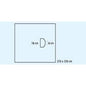 FD PP ENT/MKG pano sk 225x235* 10x18* trama crepe | Pacote (8 peças)