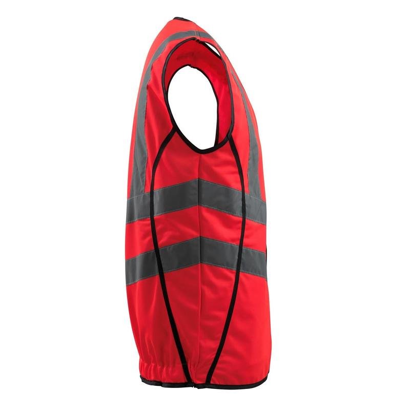 Colete de trânsito MASCOT® Wingate, vermelho de alta visibilidade