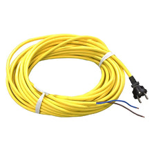 Artigo em fim de série: Cabo de alimentação Numatic de 2 fios, 12,5 m x 1,2 mm, amarelo | Embalagem (1 unidade)