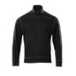 Moletom MASCOT® Chania com zíper, preto