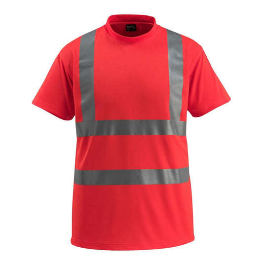 Camiseta MASCOT® Townsville, vermelha de alta visibilidade
