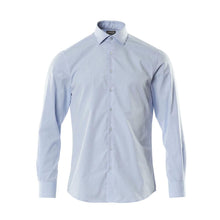 Camisa de popeline, ajuste moderno, azul claro