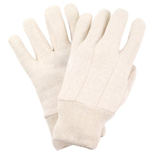 Luvas de jersey de algodão NITRAS, em jersey de algodão de cor natural, tamanho 10 | Embalagem (12 pares)