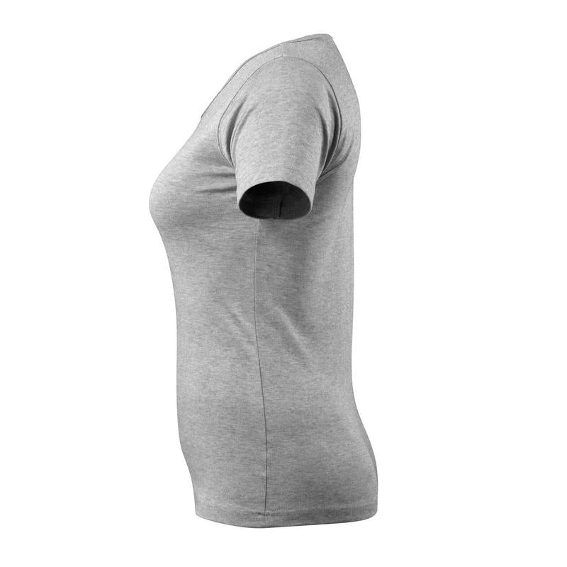 MASCOT® Linda camiseta feminina, cinza mosqueado