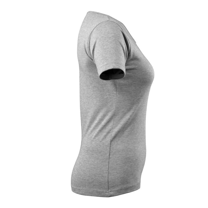 MASCOT® Linda camiseta feminina, cinza mosqueado