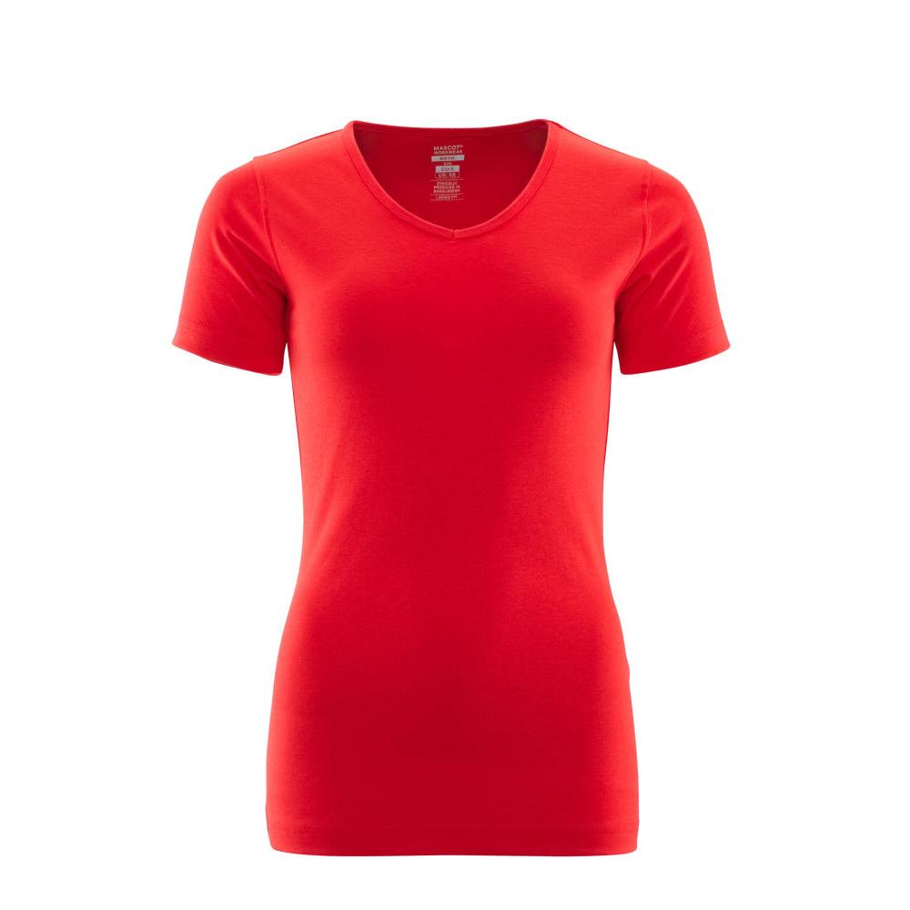 MASCOT® Linda camiseta feminina, vermelho tráfego