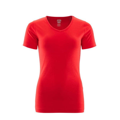 MASCOT® Linda camiseta feminina, vermelho tráfego