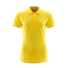 Camisa pólo feminina MASCOT® Grasse, amarelo ensolarado