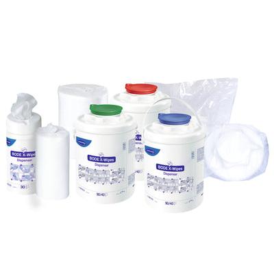 Distribuidor Hartmann BODE X-Wipes, verde | Pacote (1 peça)