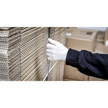 Luvas de jersey de algodão NITRAS, jersey de algodão natural | Pacote (12 pares)