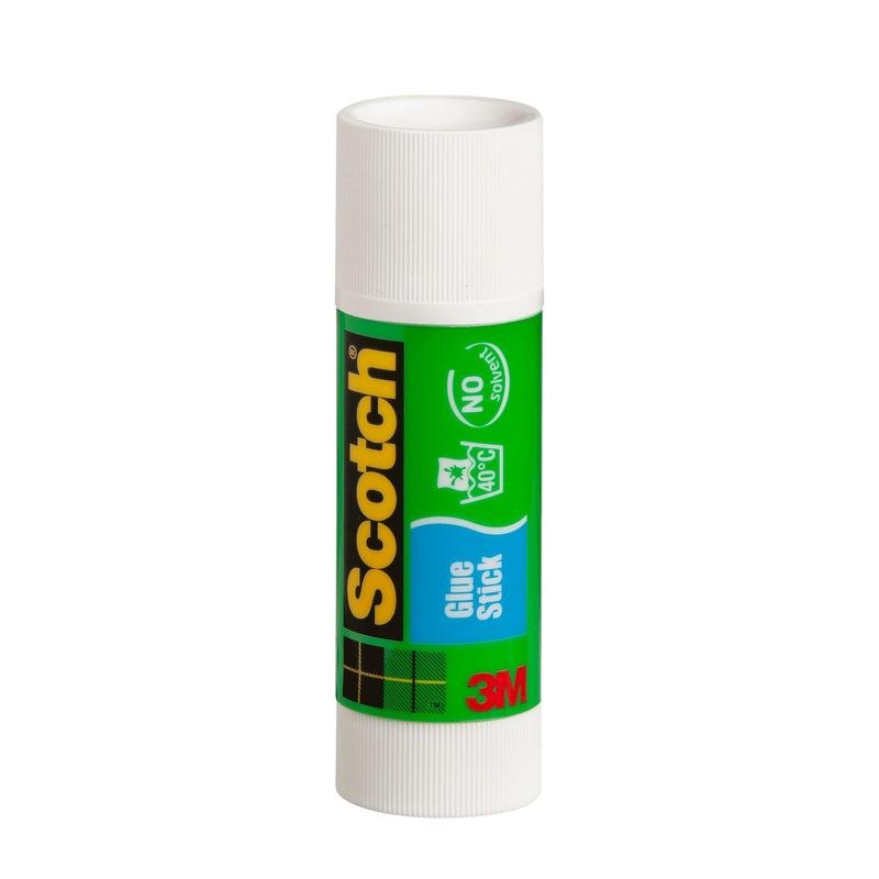 O bastão de cola permanente Scotch® da 3M Deutschland GmbH (40 g, bastão cilíndrico branco com rótulo verde) oferece adesão forte e limpa - ideal para uniões adesivas permanentes. Disponível como bastão individual ou em exibição de 12 unidades.