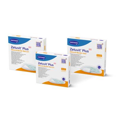 Zetuvit Plus Silicone Borda Sacr 23x23 | Pacote (10 peças)