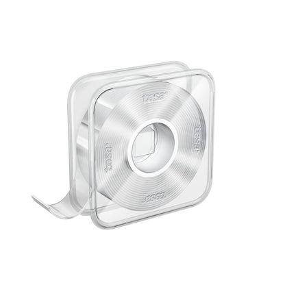 tesa Universal doppelseitiges Klebeband mit Nano Power, transparent 3 m x 30 mm
