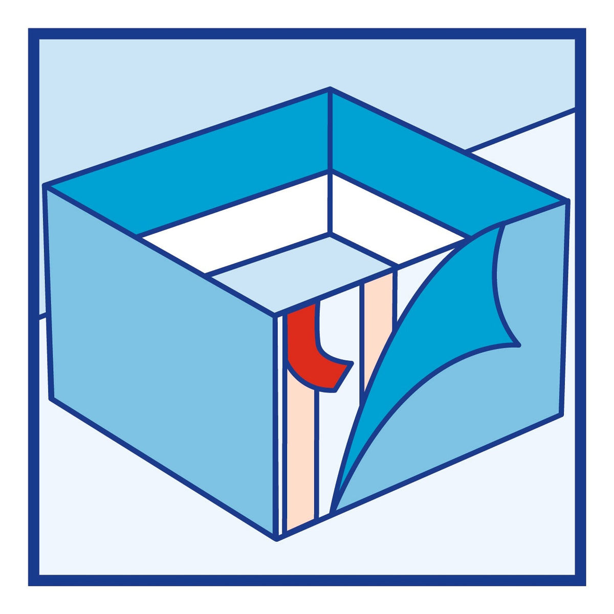 tesa 56170 Doppelseitiges Klebeband, universal, 5 m x 50 mm, weiß – Produktmerkmale