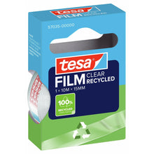 tesafilm CLEAR RECYCLED, 10 m x 15 mm, transparente, 1 rolo