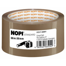 tesa NOPI STANDARD, 66 m x 50 mm, castanho