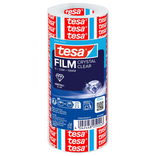 tesafilm CRYSTAL CLEAR, transparente, com clareza cristalina, 33 m x 19 mm