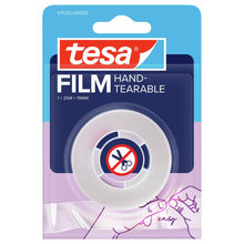 tesafilm HAND-TEARABLE, 25 m x 19 mm, transparente