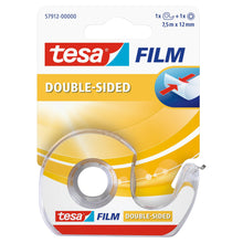 Fita Tesafilm de dupla face, 7,5 m x 12 mm, transparente