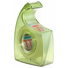 Dispensador manual tesa HAND DISPENSER EASY CUT RECYCLED, verde, com fita tesafilm Clear Recycled 33 m x 19 mm