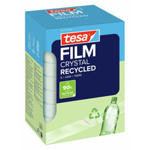 tesafilm CRYSTAL RECYCLED, 66 m x 19 mm, transparente