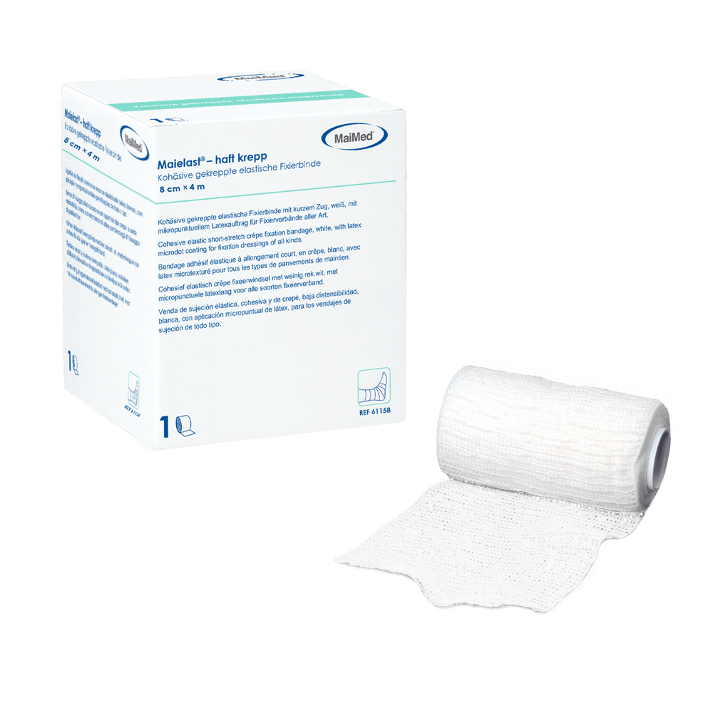 Bandagem de fixação elástica Maielast-haft krepp, 1 peça/caixa