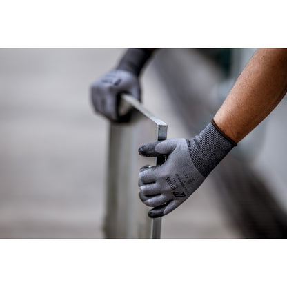 NITRAS SKIN FLEX CUT 3D, luvas de proteção contra cortes, cinza / preto