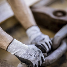 NITRAS CUT C NF, luvas de proteção contra cortes, cinza / preto