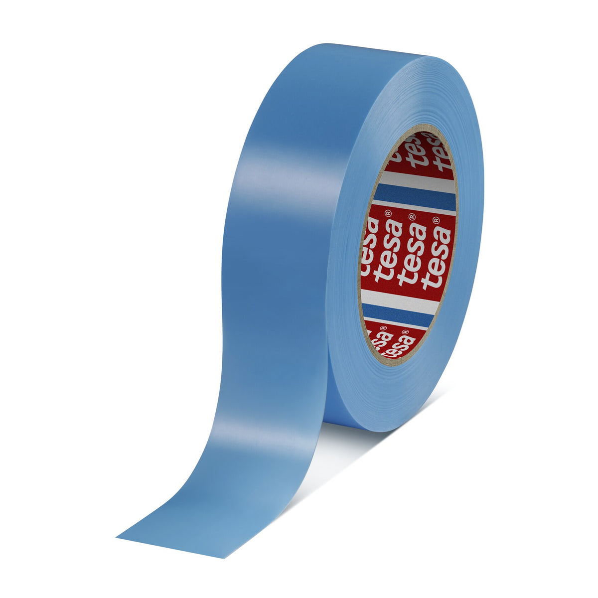 Fita adesiva para cintagem tesa 64284 MOPP, 66 m x 50 mm, azul claro