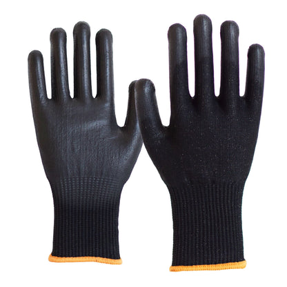 NITRAS CUT F, luvas de proteção contra cortes, pretas