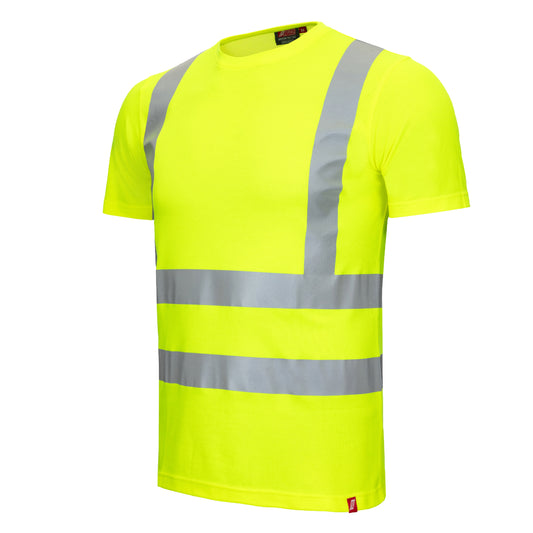 NITRAS MOTION TEX VIZ, camiseta de alta visibilidade