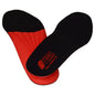 NITRAS COMFORT STEP, palmilha, preto / vermelho