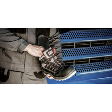 NITRAS ERGO STEP HIGH, palmilha semi-ortopédica, preta / amarela