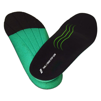 NITRAS ERGO STEP LOW, palmilha semi-ortopédica, preta / verde