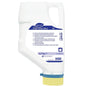 Um cartucho branco de 4,5 kg de detergente para louça Diversey Suma Unison Maxi G3 para água de dureza média a dura (contém cloro) com etiqueta azul, tampa azul e dispensador amarelo da Diversey Deutschland GmbH & Co. OHG.