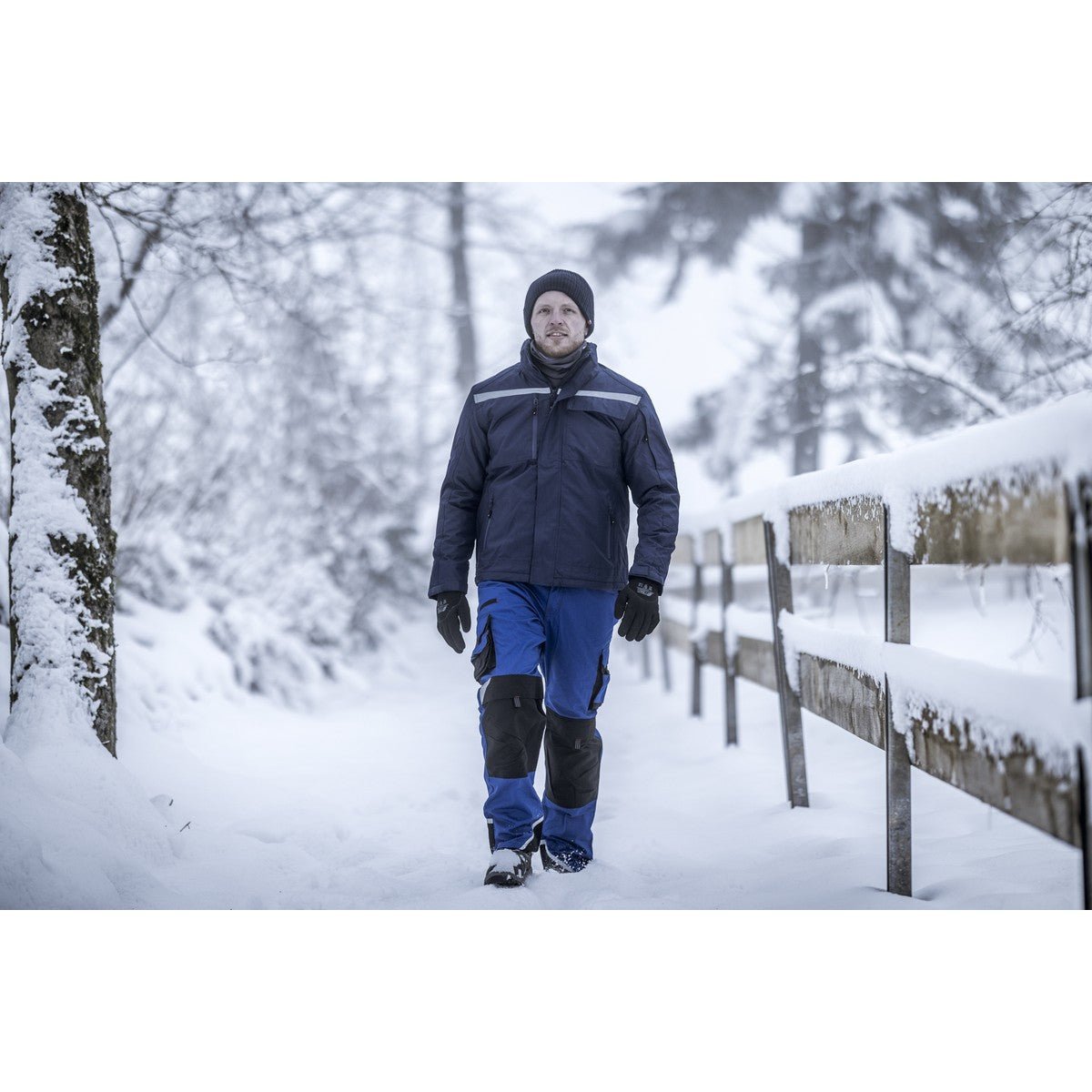 NITRAS MOTION TEX PLUS, parka, azul marinho