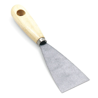 A espátula de pintura Nölle Profi Brush da Nölle Profi Brush Bürsten- & Pinseltechnik e.K. possui uma lâmina de metal larga e plana e um cabo de madeira leve com orifício - uma ferramenta de pintura indispensável para profissionais.